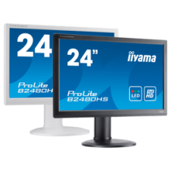 iiyama ProLite XUB2497HSN-B2, Full HD, USB-C, kabel, zwart